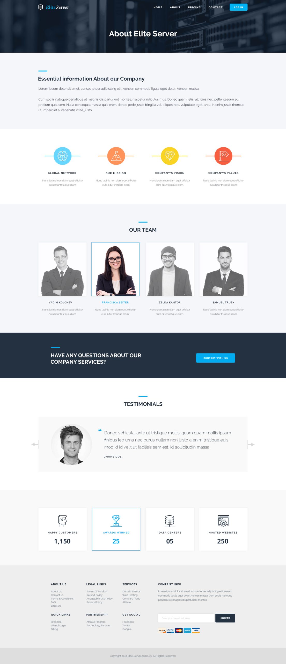 Elite Server - About
