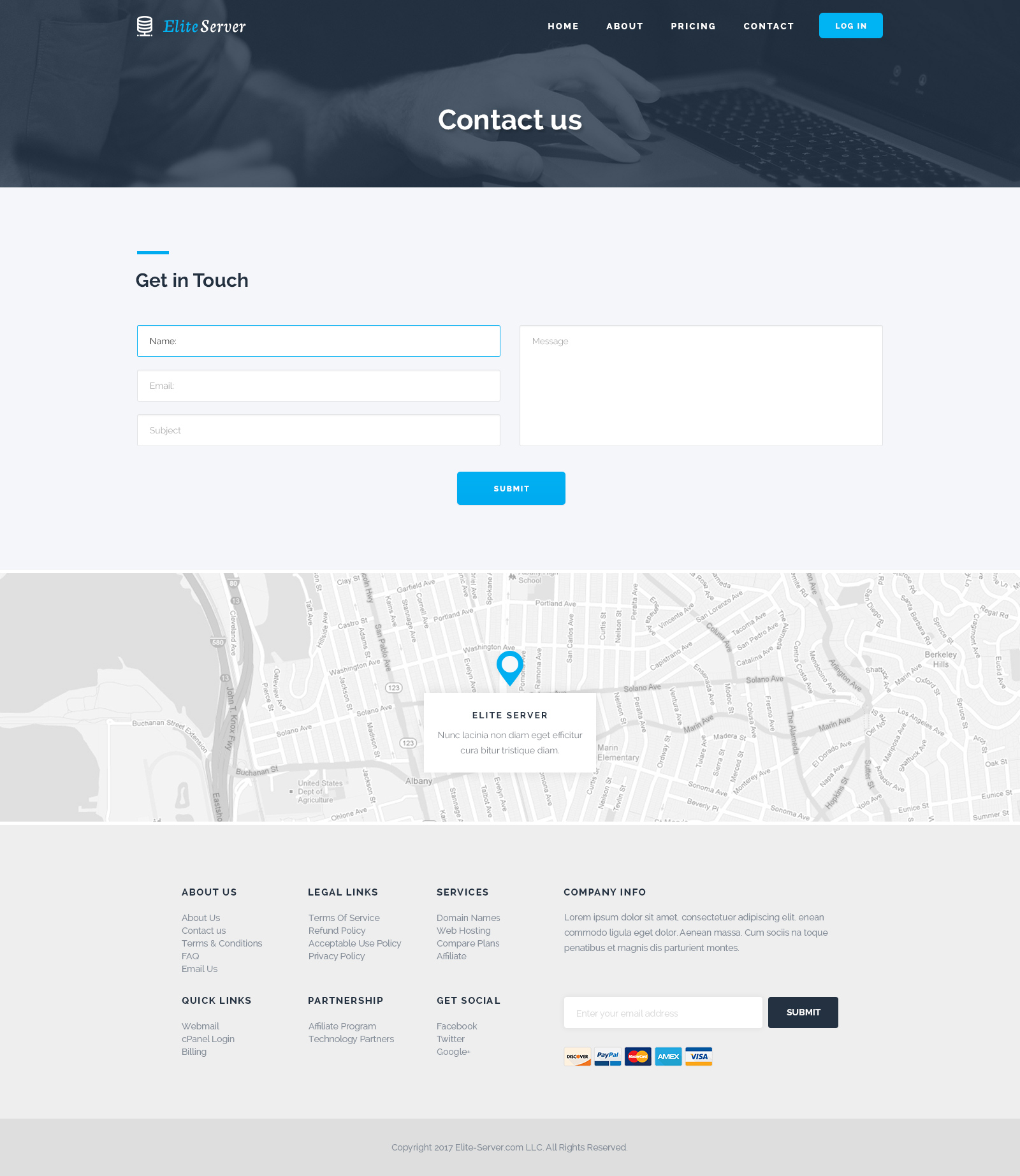 Elite Server - Contact